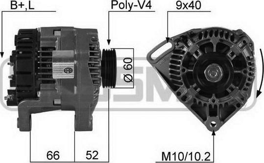 ERA 210284R - Alternatore autozon.pro