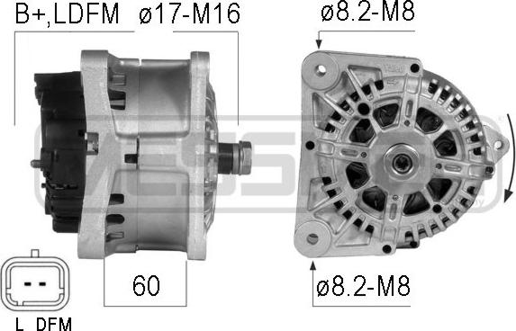 ERA 210280 - Alternatore autozon.pro