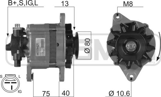 ERA 210288R - Alternatore autozon.pro