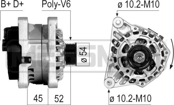 ERA 210239 - Alternatore autozon.pro