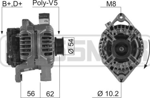 ERA 210227 - Alternatore autozon.pro