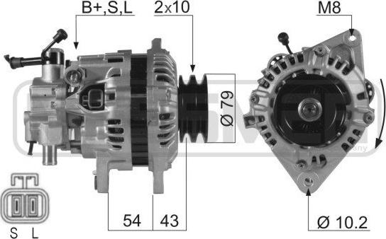 ERA 210274 - Alternatore autozon.pro