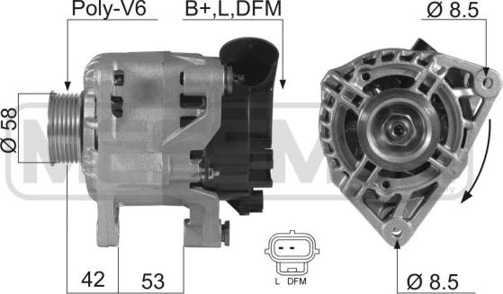 ERA 210270 - Alternatore autozon.pro