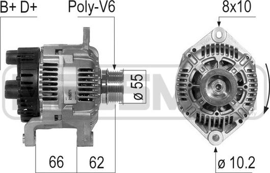 ERA 210271 - Alternatore autozon.pro