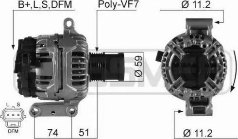 ERA 210278 - Alternatore autozon.pro