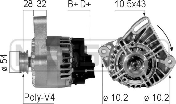 ERA 210746 - Alternatore autozon.pro