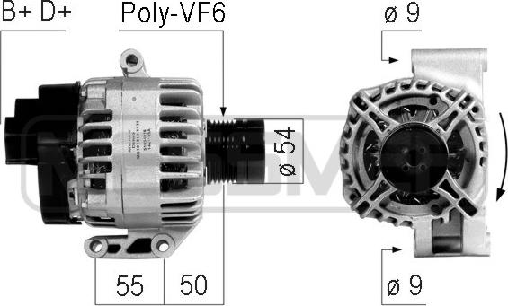 ERA 210748 - Alternatore autozon.pro