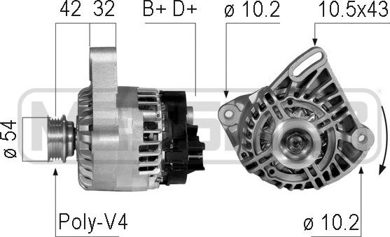 ERA 210743 - Alternatore autozon.pro