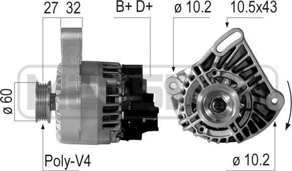 ERA 210756 - Alternatore autozon.pro