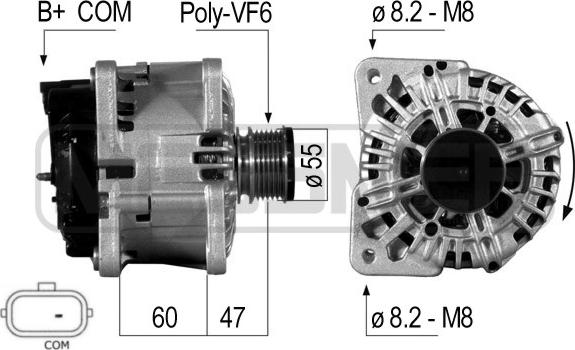 ERA 210705 - Alternatore autozon.pro