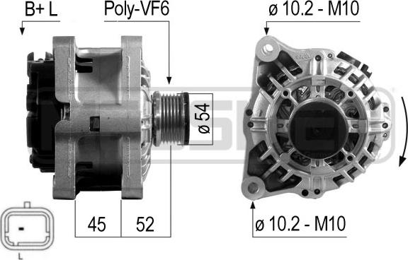 ERA 210703 - Alternatore autozon.pro