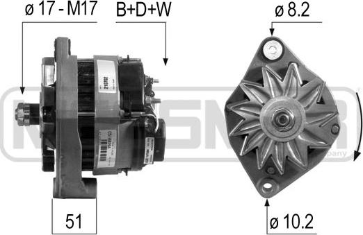 ERA 210702 - Alternatore autozon.pro