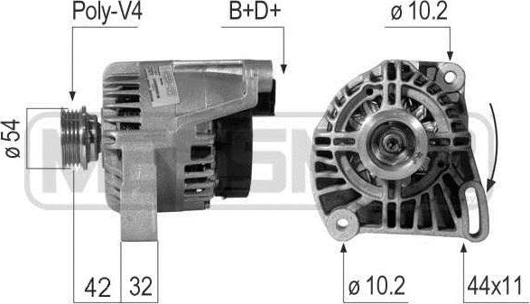 ERA 210711 - Alternatore autozon.pro