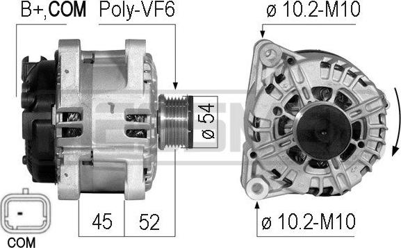 ERA 210717 - Alternatore autozon.pro