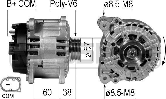 ERA 210737A - Alternatore autozon.pro