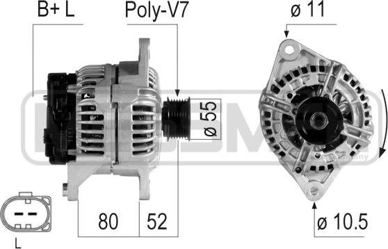 ERA 210723 - Alternatore autozon.pro