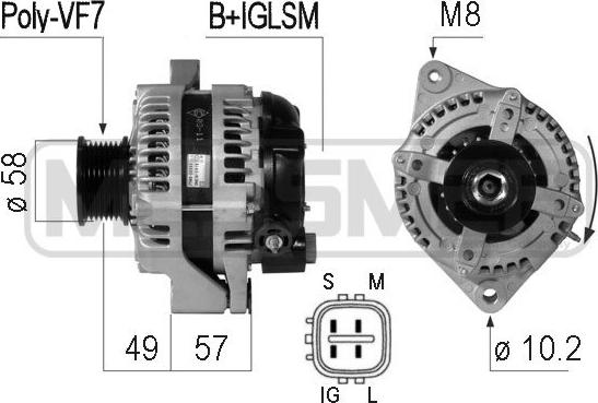 ERA 210775A - Alternatore autozon.pro