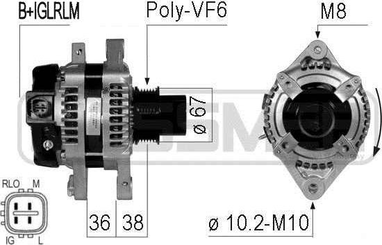 ERA 210773 - Alternatore autozon.pro