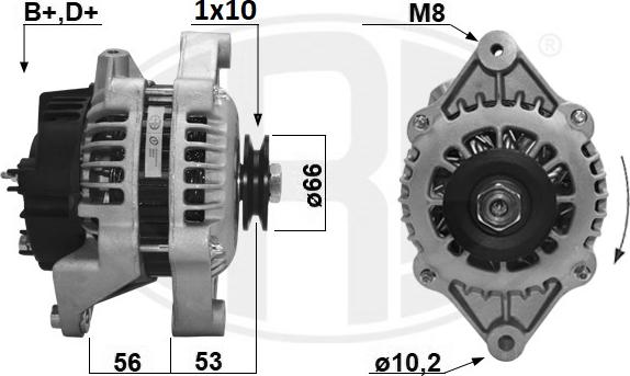 ERA 211001A - Alternatore autozon.pro