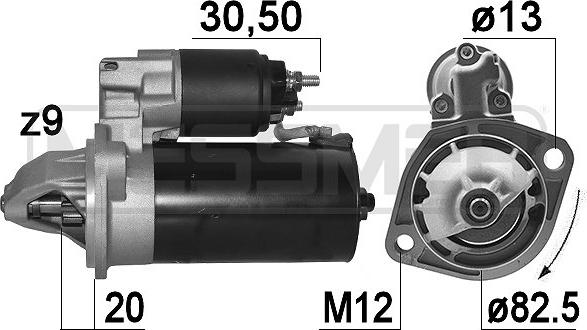 ERA 220991A - Motorino d'avviamento autozon.pro