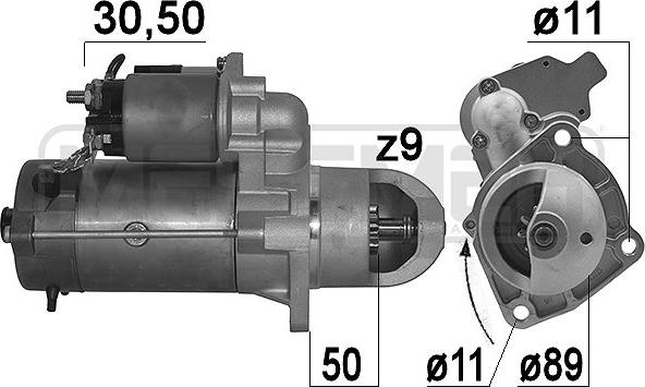 ERA 220992 - Motorino d'avviamento autozon.pro