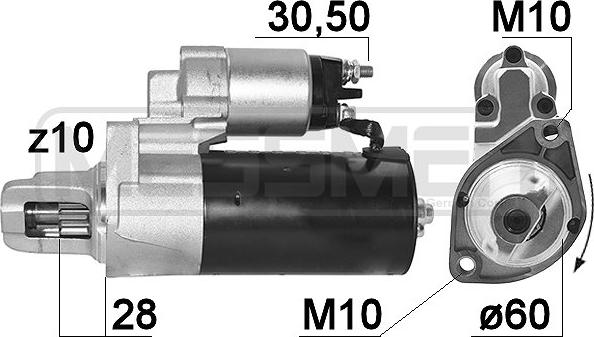 ERA 220949A - Motorino d'avviamento autozon.pro