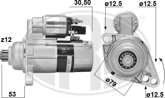 ERA 220948A - Motorino d'avviamento autozon.pro