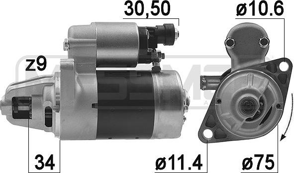 ERA 220965A - Motorino d'avviamento autozon.pro