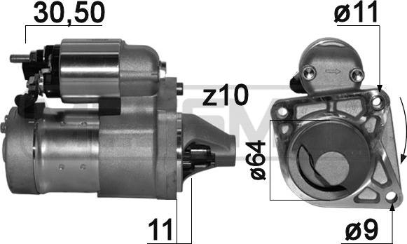 ERA 220904 - Motorino d'avviamento autozon.pro