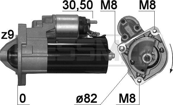 ERA 220906 - Motorino d'avviamento autozon.pro