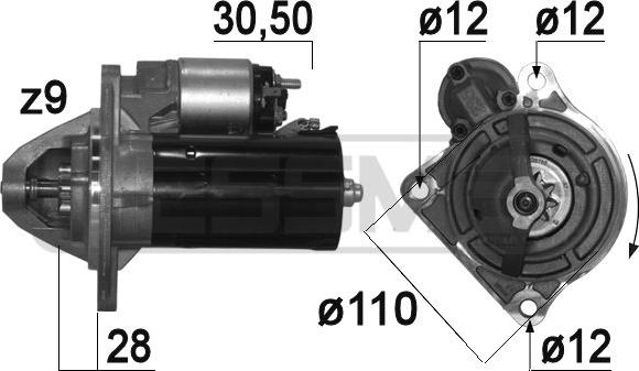 ERA 220914 - Motorino d'avviamento autozon.pro