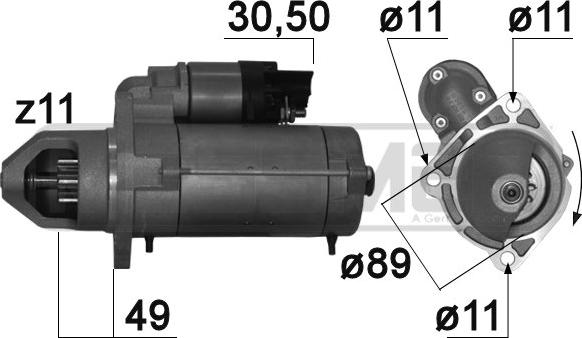 ERA 220915 - Motorino d'avviamento autozon.pro