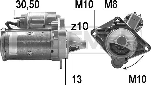 ERA 220980 - Motorino d'avviamento autozon.pro