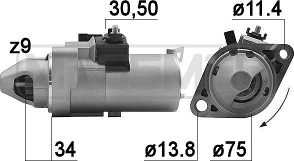 ERA 220988A - Motorino d'avviamento autozon.pro