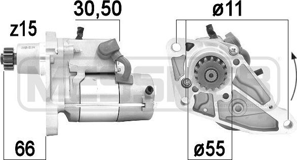 ERA 220925A - Motorino d'avviamento autozon.pro