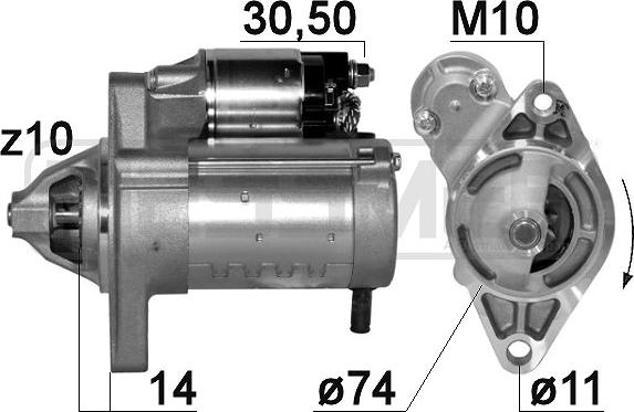 ERA 220927 - Motorino d'avviamento autozon.pro