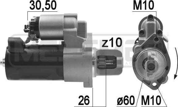 ERA 220971A - Motorino d'avviamento autozon.pro