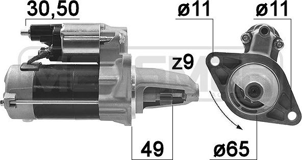 ERA 220977A - Motorino d'avviamento autozon.pro