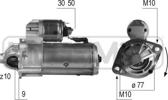 ERA 220498 - Motorino d'avviamento autozon.pro