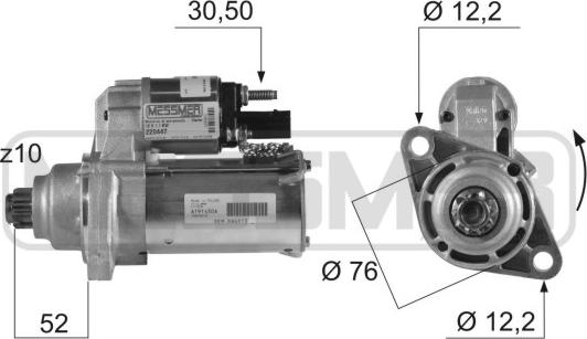 ERA 220447 - Motorino d'avviamento autozon.pro