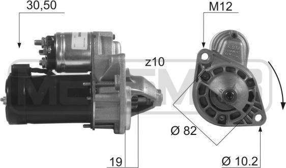 ERA 220401 - Motorino d'avviamento autozon.pro