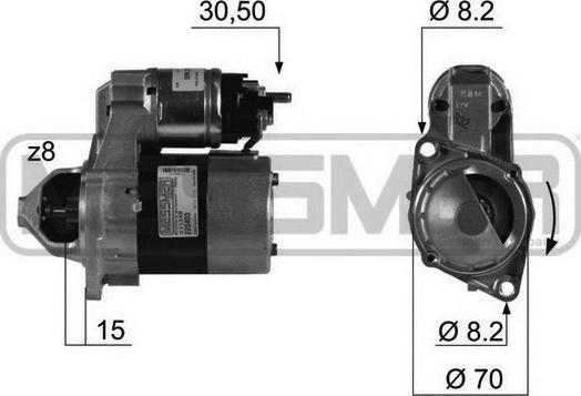 ERA 220403 - Motorino d'avviamento autozon.pro