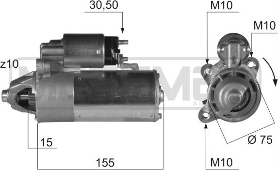 ERA 220413 - Motorino d'avviamento autozon.pro