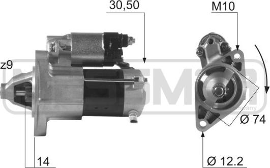 ERA 220486A - Motorino d'avviamento autozon.pro