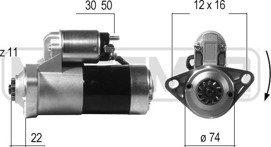 ERA 220439A - Motorino d'avviamento autozon.pro