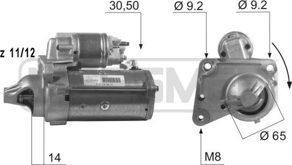 ERA 220429A - Motorino d'avviamento autozon.pro