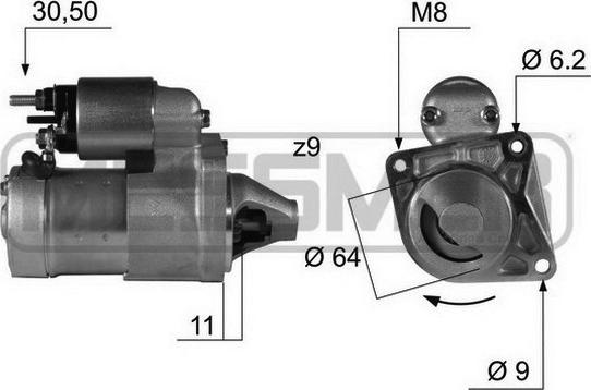 ERA 220421 - Motorino d'avviamento autozon.pro