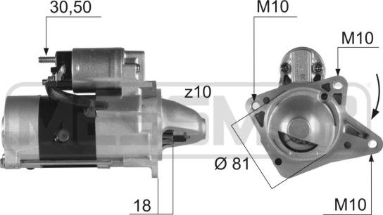 ERA 220423 - Motorino d'avviamento autozon.pro