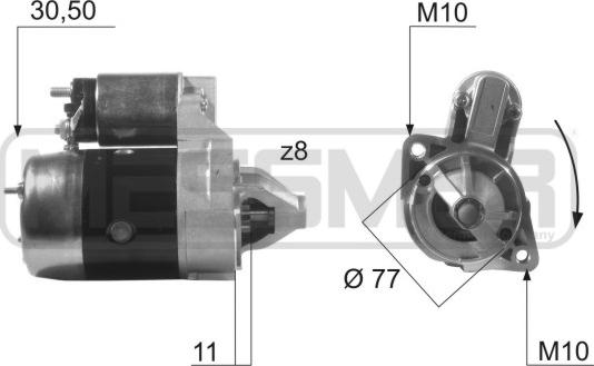 ERA 220475A - Motorino d'avviamento autozon.pro