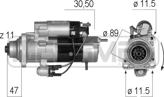 ERA 220559 - Motorino d'avviamento autozon.pro